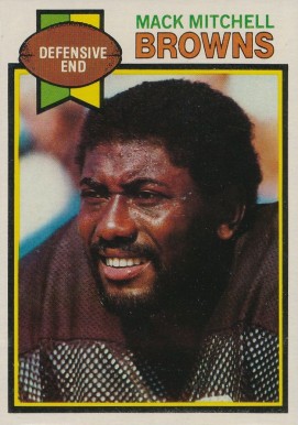 1979 Topps Mack Mitchell #93 Football Card