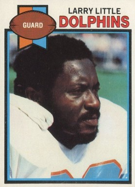 1979 Topps Larry Little #60 Football Card
