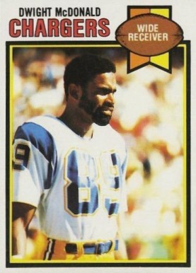 1979 Topps Dwight McDonald #17 Football Card