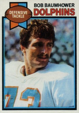 1979 Topps Bob Baumhower #46 Football Card