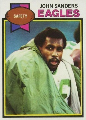 1979 Topps John Sanders #54 Football Card