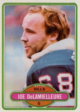 1980 Topps Joe DeLamielleure #477 Football Card