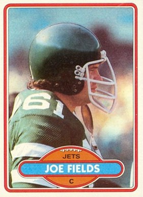 1980 Topps Joe Fields #47 Football Card