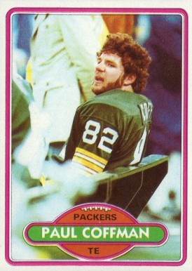 1980 Topps Paul Coffman #513 Football Card