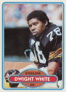 1980 Topps Dwight White #495 Football Card