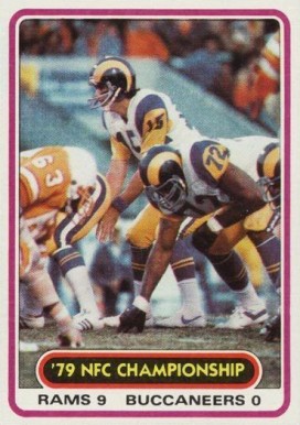 1980 Topps NFC Champships #493 Football Card