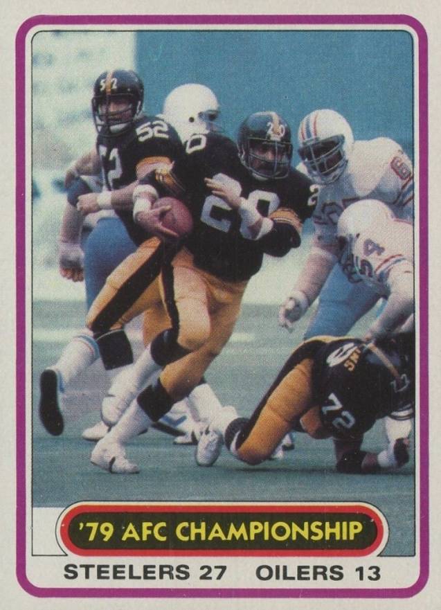 1980 Topps AFC Champs #492 Football Card
