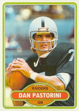 1980 Topps Dan Pastorini #490 Football Card