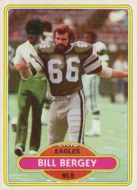 1980 Topps Bill Bergey #480 Football Card