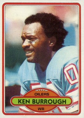 1980 Topps Ken Burrough #471 Football Card