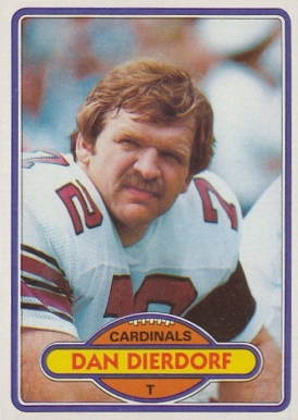 1980 Topps Dan Dierdorf #316 Football Card