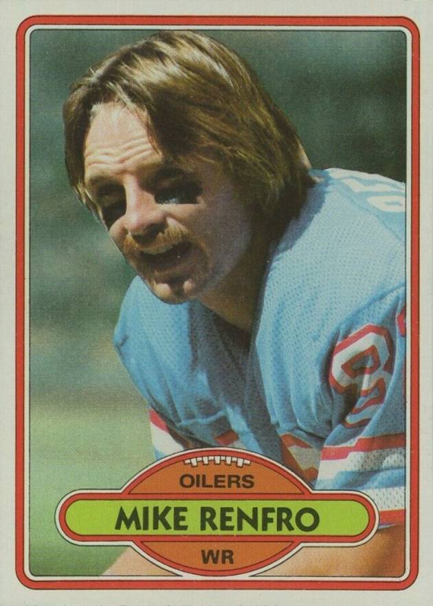 1980 Topps Mike Renfro #301 Football Card