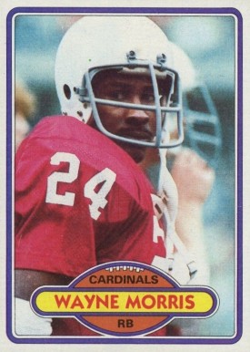 1980 Topps Wayne Morris #288 Football Card