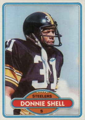 1980 Topps Donnie Shell #256 Football Card