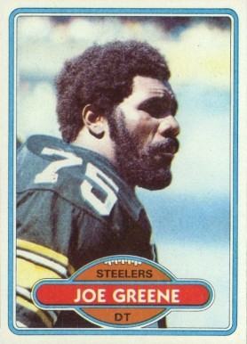 1980 Topps Joe Greene #175 Football Card