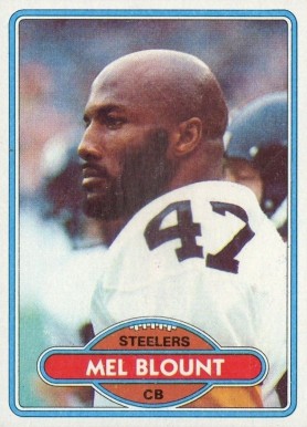 1980 Topps Mel Blount #155 Football Card