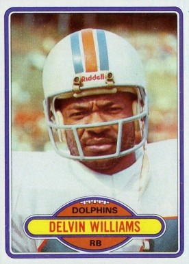 1980 Topps Delvin Williams #115 Football Card