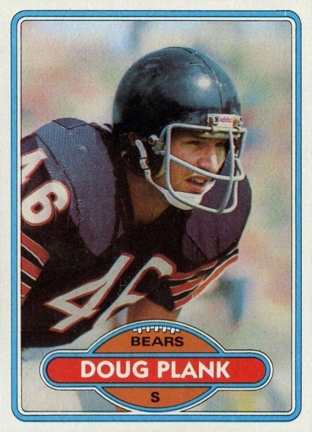 1980 Topps Doug Plank #101 Football Card