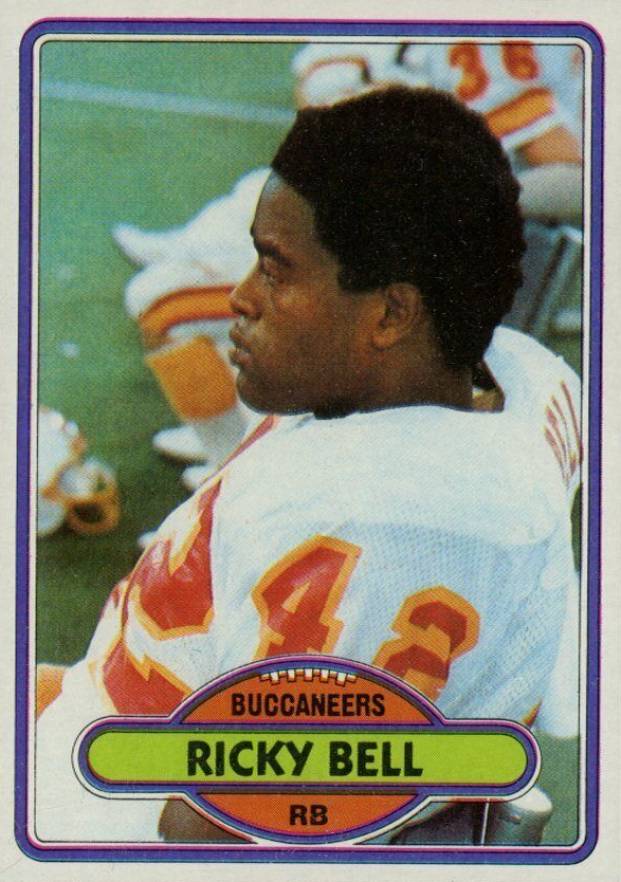 1980 Topps Ricky Bell #81 Football Card