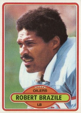 1980 Topps Robert Brazile #79 Football Card