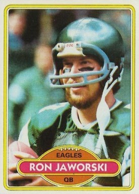 1980 Topps Ron Jaworski #72 Football Card