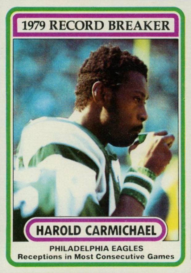 1980 Topps Harold Carmichael #2 Football Card