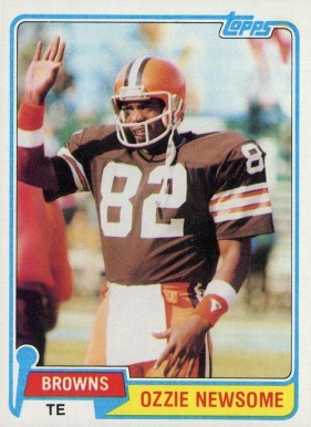 1981 Topps Ozzie Newsome #435 Football Card