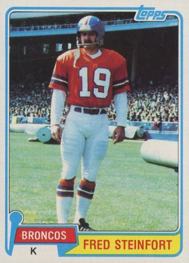 1981 Topps Fred Steinfort #262 Football Card