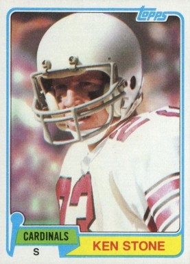 1981 Topps Ken Stone #479 Football Card