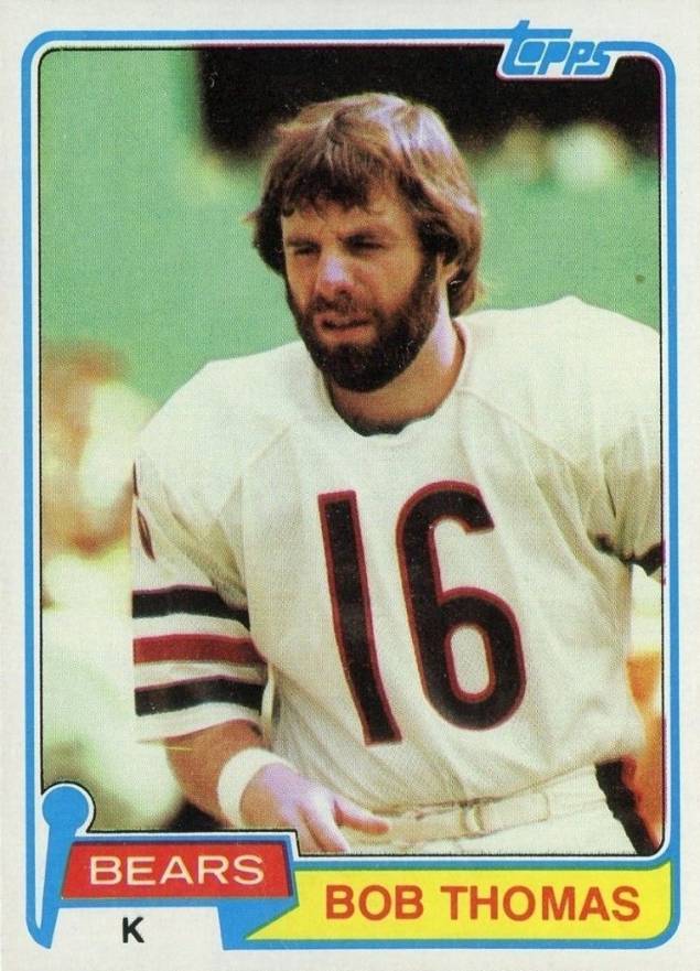 1981 Topps Bob Thomas #477 Football Card