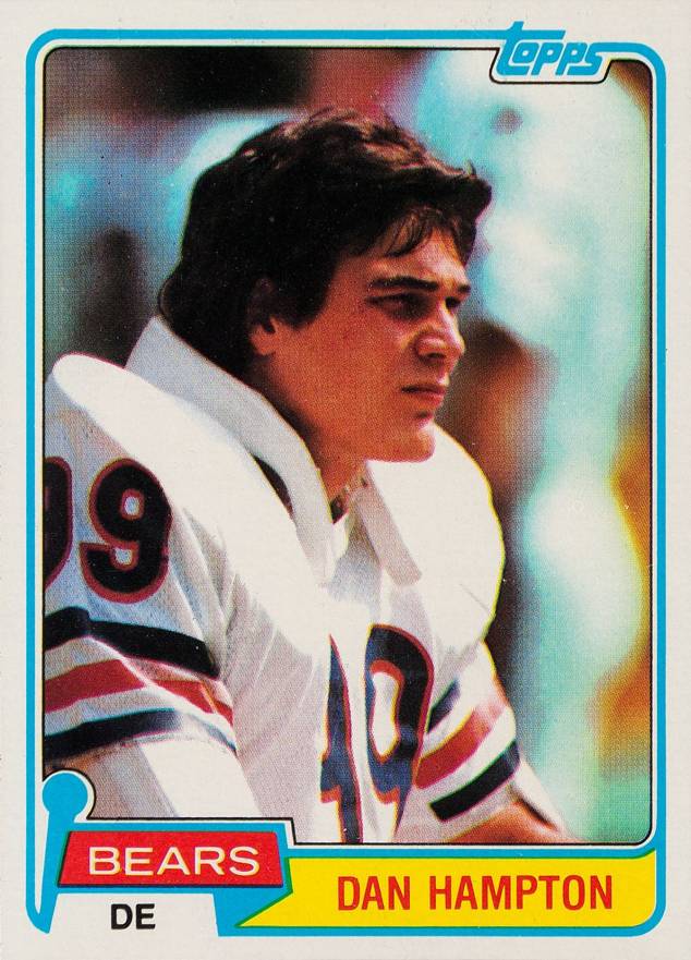 1981 Topps Dan Hampton #316 Football Card