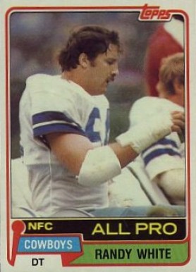 1981 Topps Randy White #470 Football Card