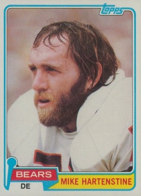 1981 Topps Mike Hartenstine #438 Football Card