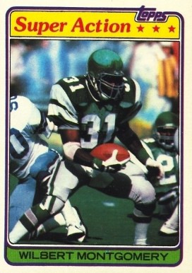 1981 Topps Wilbert Montgomery #392 Football Card