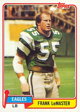 1981 Topps Frank LeMaster #357 Football Card