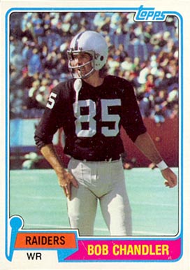 1981 Topps Bob Chandler #308 Football Card