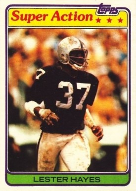 1981 Topps Lester Hayes #218 Football Card