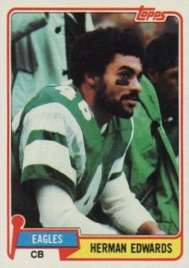 1981 Topps Herman Edwards #179 Football Card