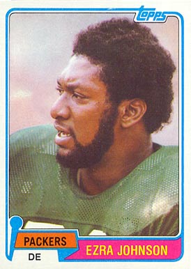 1981 Topps Ezra Johnson #168 Football Card