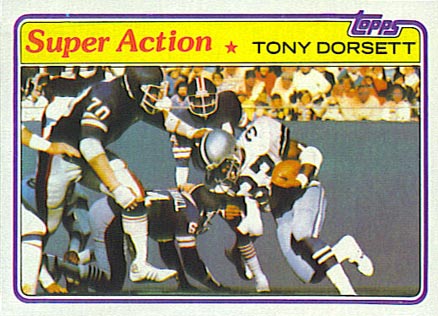 1981 Topps Tony Dorsett #138 Football Card