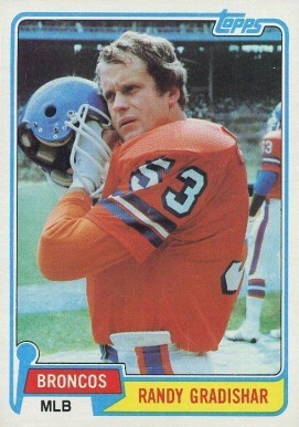 1981 Topps Randy Gradishar #116 Football Card