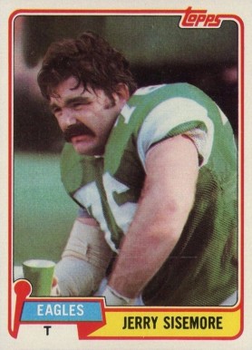 1981 Topps Jerry Sisemore #112 Football Card