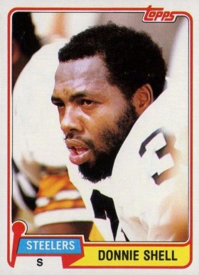 1981 Topps Donnie Shell #90 Football Card