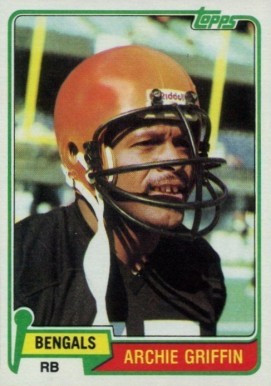 1981 Topps Archie Griffin #38 Football Card