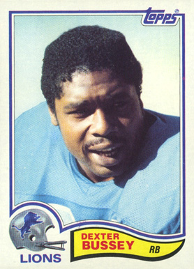 1982 Topps Dexter Bussey #336 Football Card