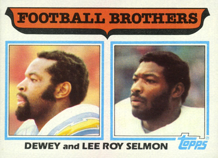 1982 Topps Brothers: Selmon #270 Football Card