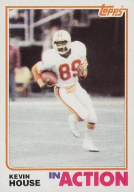 1982 Topps Kevin House #502 Football Card
