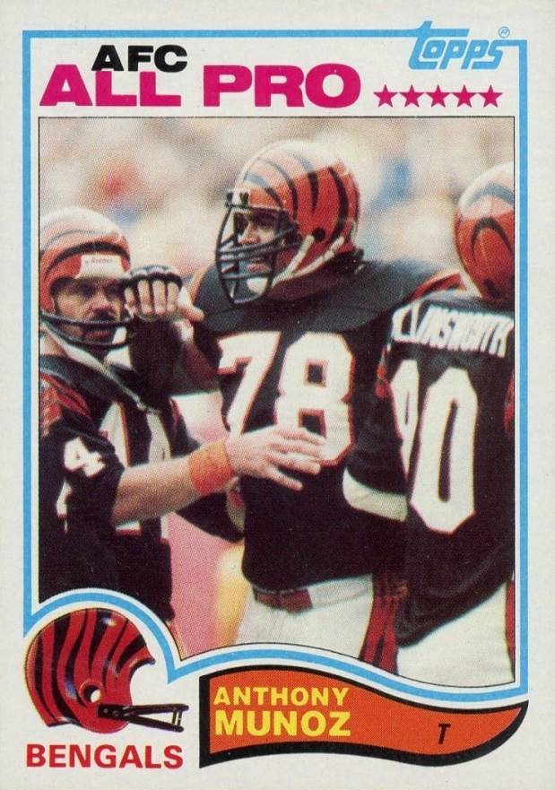 1982 Topps Anthony Munoz #51 Football Card