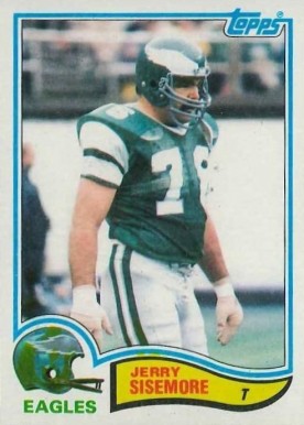 1982 Topps Jerry Sisemore #457 Football Card