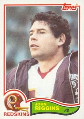 1982 Topps John Riggins #520 Football Card
